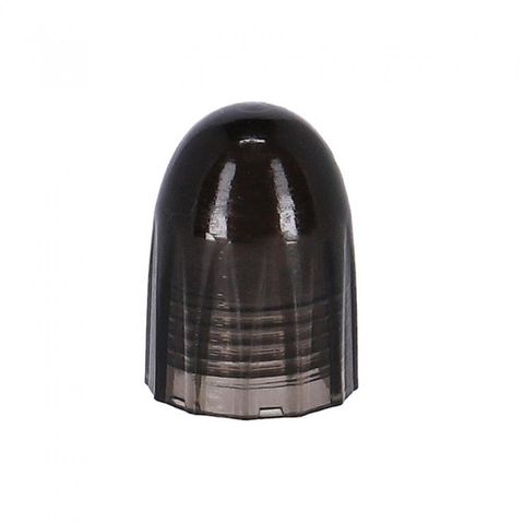 Schwalbe Schwalbe Ventilkappe für Autoventil (AV), rauchgrau, 50 Stück, passend für alle Autoventile mit Gewinde, optisches Highlight für jedes Laufrad