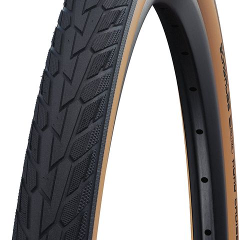 Schwalbe Schwalbe Road Cruiser Active Draadband 27x1 1/4" KvlrGuard Green Compound beige/zwart