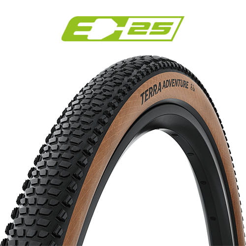 Continental Continental Terra Adventure Trail Grip Faltreifen TLR 28 Zoll - schwarz/transparent 50-622 / 28 x 2.00 Zoll