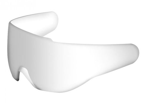 Cratoni Cratoni Helmvisier transparent für Commuter oder Evo Helm