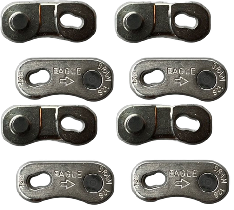 Sram SRAM Kettenschloss Power Lock Road Flattop 12-fach, 4-Stück - silber