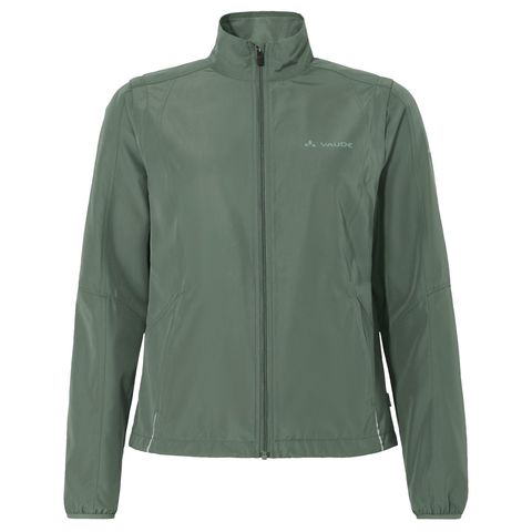 VAUDE VAUDE WOMEN'S DUNDEE CLASSIC ZO JACKET Zipp-Off windjack dames 38 agave