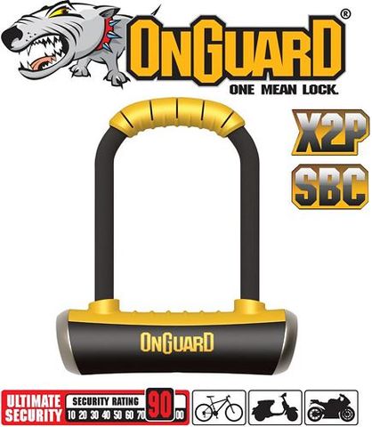 Onguard Onguard Anahtarlı U-Kilit 8003 Pıtbull Std