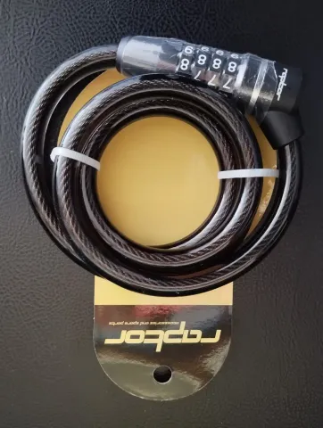 Raptor Raptor 12*120 Şifreli Halat Kilit 4 Haneli