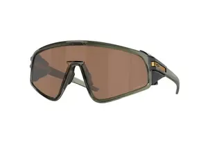 Oakley OAKLEY Latch Panel Sport Zonnebril Prizm Tungsten Lens Olijfgroen