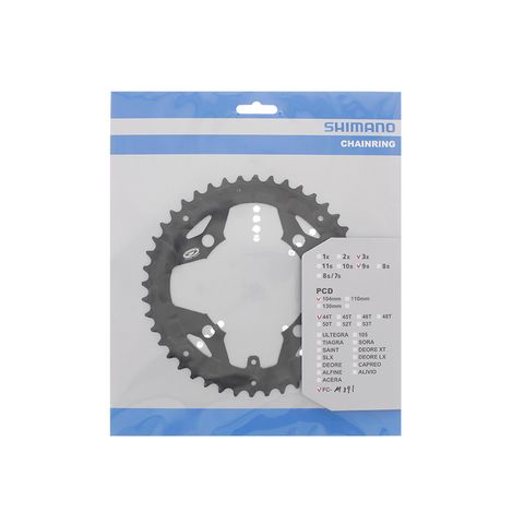 Shimano Shimano Aynakol Dişlisi FC-M391 44T 3x9S
