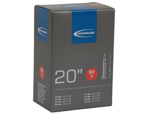 Schwalbe Schwalbe İnce Sibop İç Lastik Sv7 20X1.50/2.40 - SİYAH / 20X1.50