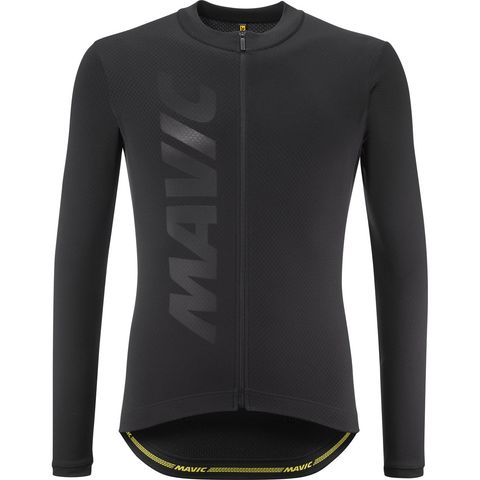 Mavic Mavic Aksium Thermo M L/S Trikot schwarz