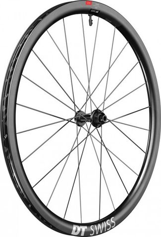 DT Swiss DTSwiss DT Swiss Laufrad ERC 1100 DICUT Disc 622 x 35 mm Schwarz - aerodynamisches Carbon-Endurance-Vorderrad