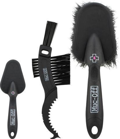 Muc Off Muc-Off Brush-Set Bürstenset 3-tlg schwarz