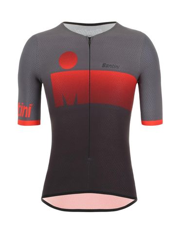 Santini Santini Ironman Audax Triathlon Forması Red 9I63SS00AUDAX - KIRMIZI / 3XL