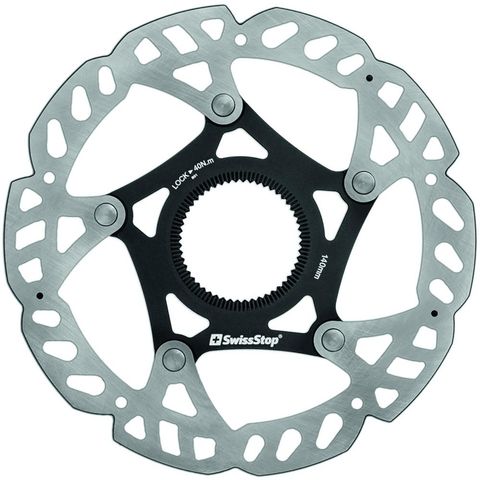 SwissStop SwissStop Catalyst Pro Bremsscheibe 140 mm Centerlock - Optimierte Hitzeableitung