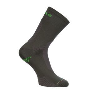 Q36.5 Q36.5 Adventure Insulation Fietssokken Donkergrijs