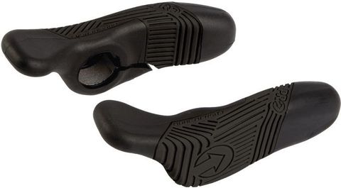 PRO PRO Ergonomic Bar Ends Lenkerhörnchen - schwarz - Größe 125 mm