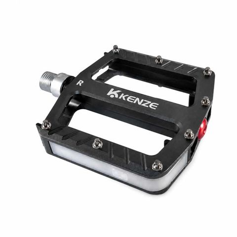 Kenze KENZE Alüminyum CNC Şarjlı Işıklı Bisiklet Pedalı Rulmanlı 18356