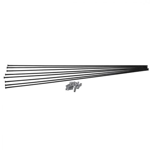 DT Swiss DTSwiss DT Swiss Speichenkit für H 1700 SPLINE 27,5/29 schwarz - passgenauer Laufrad-Service