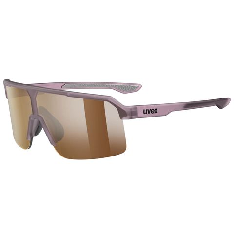 Uvex uvex RAMP JR Kinder Sportbrille pale rose matt/mirror purple