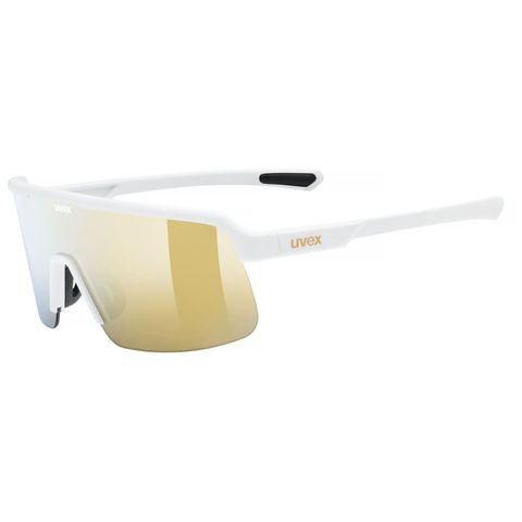 Uvex uvex DYRT sportbril white matt/mirror gold