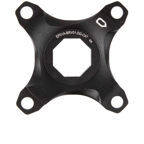 M-Wave MWave M-Wave E-Bike Spider Alu Kettenblatt 47 mm BCD 104 mm Schwarz - Leicht und robust