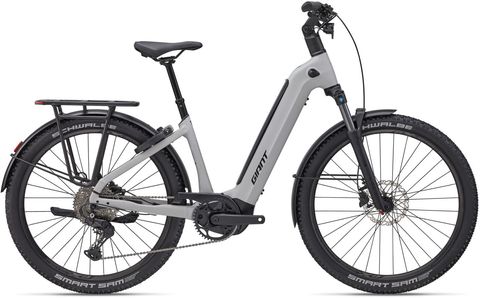 Giant Giant Anytour X E+ 3 - 625 Wh - 27,5 Zoll - Tiefeinsteiger - 2027 - Good Grey - Größe L