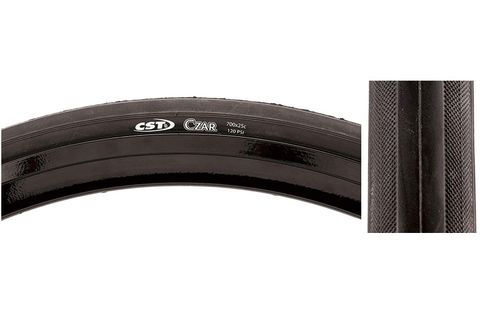 Cst Cst 700x25 Czar 27TPI Yol Bisiklet Dış Lastiği Siyah Telli C1406