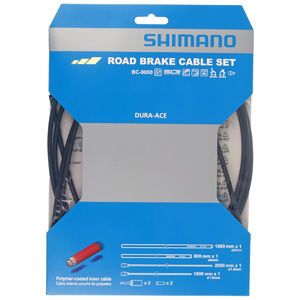 Shimano SHIMANO BC-9000 Polymeer Race Remkabelset Zwart
