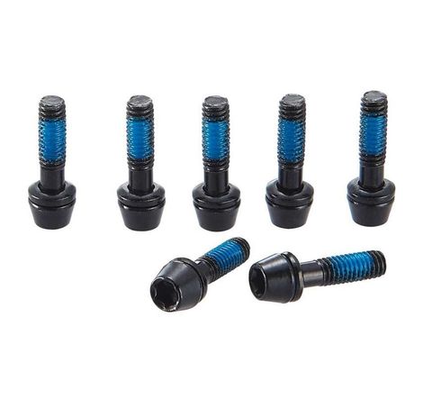 Ritchey Ritchey WCS C260 stuurpenboutjes roestvrij staal 7 stuks zwart
