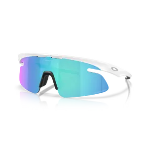 Oakley OAKLEY RSLV Lite Sport Zonnebril Mat Wit met Prizm Sapphire Lens