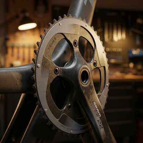 Sram SRAM Kettenblatt Road Force 22 50T - 110mm, 11-fach, 50-34, grau