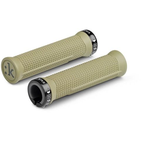 Fizik Fizik Racefeel MTB Lock-On Griffe - Khaki - Größe Ø 29 mm / 135 mm