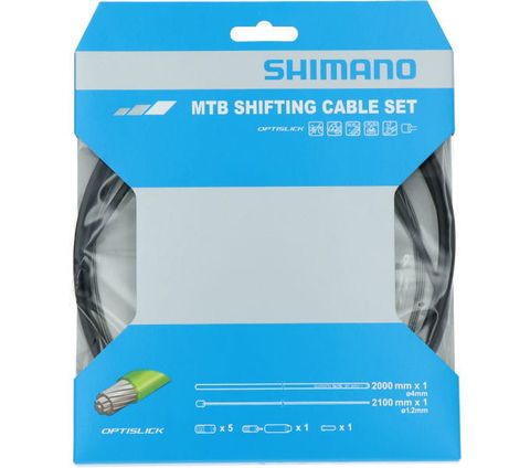 Shimano Shimano MTB Schaltzug-Set Optislick, 2000 mm Hülle - schwarz