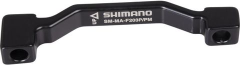 Shimano Shimano schijfremadapter van PM 180mm tot PM 203mm zwart
