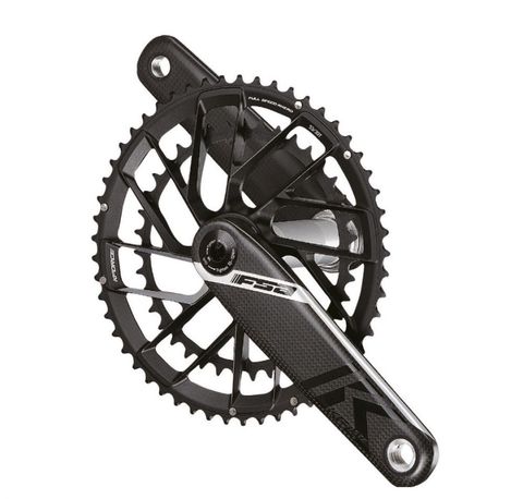 Fsa FSA Kurbelgarnitur K-Force Team Edition Modular 170 mm Schwarz - leichte High-End-Performance