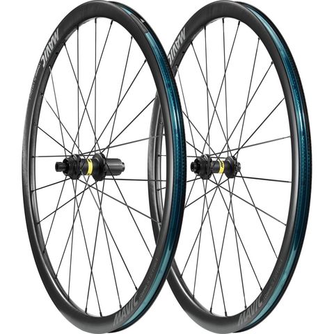 Mavic Mavic Cosmic SL 32 Disc Center Lock 21 mm 28" Carbon Laufradsatz schwarz 100 mm Shimano Road 142 mm Non Boost Non Boost