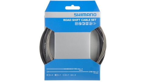 Shimano Shimano Schaltzugset Road Edelstahl