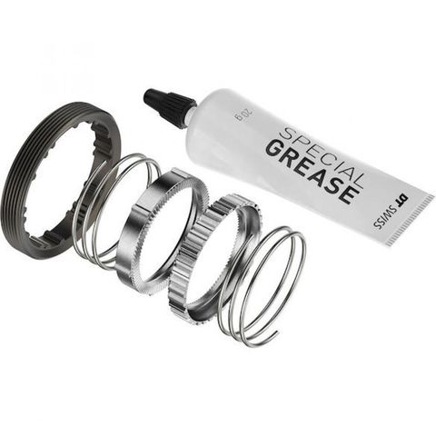 DT Swiss DT Swiss Adapter Upgrade-Kit Ratchet DEG DF Anti Pedal Kickback System für MTB - DT SWISSnohne WerkzeugnGröße: 90 Zähne Farbe: Silber VE: 1 Kit - Naben Umrüstkits Freilauf