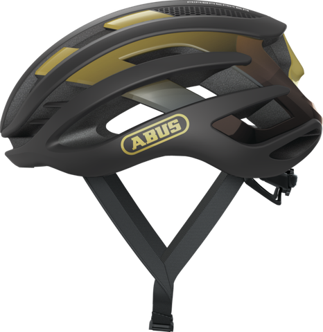 Abus Abus Airbreaker - black/gold - Größe 51-55 cm (S)