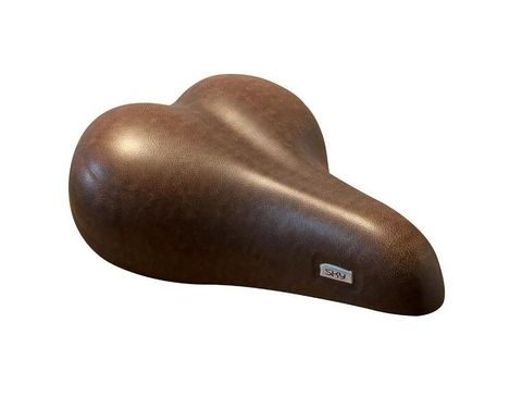 Selle royal Selle Royal Sky Astrale Unisex Bisiklet Selesi Kahverengi Kelepçesiz