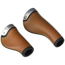 Brooks Brooks GP1 Ergonomik Deri Elcik (sağ100 mm/sol130mm) Bal Rengi/Silver A37203