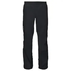 VAUDE VAUDE Drop Pants II Regen Fietsbroek Lang Zwart/Zwart Heren S