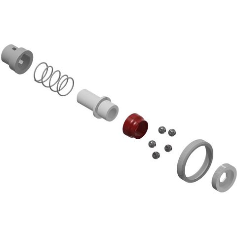 DT Swiss DT Swiss D232 Arretiersystem-Kit 30,5 mm - zuverlässiges Latch-Ersatzsystem
