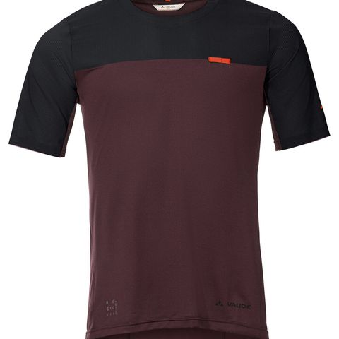 VAUDE VAUDE Kuro II korte mouwen shirt heren rood/zwart S