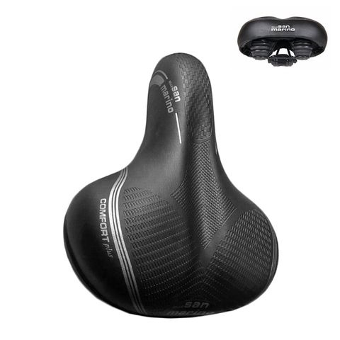 Selle san marino Selle San Marino Comfort Plus Elastomer Yaylı Geniş Sele Sle-306