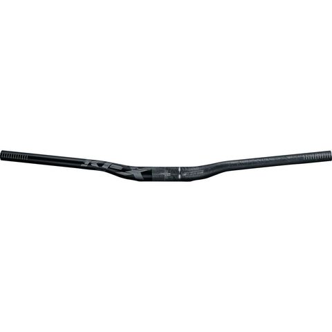 Fsa FSA KFX Low Riser Lenker 31,8 x 700 mm Schwarz/Silber - Carbon-Composite MTB-Lenkerbügel mit innenliegender Kabelführung