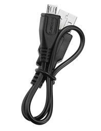 Lezyne LEZYNE Micro USB Kabel Zwart