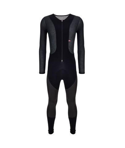 Santini Santini VEGA DRY Uzun Kollu Kışlık Polar Erkek Bisiklet Taytı Su Geçirmez 5W1183C3VEGADRY