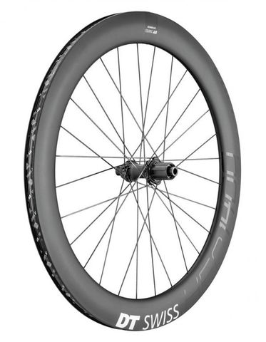 DT Swiss DTSwiss DT Swiss Laufrad HEC 1400 Spline 29" 62 mm schwarz - aerodynamisches eRoad-Carbonrad