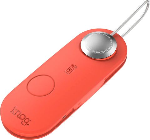 Knog Knog Scout Travel Alarm und Finder - red/silver