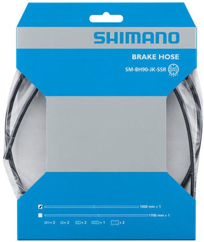 Shimano Shimano SM-BH90-JK-SSR Road Disc remslang zwart 1000mm