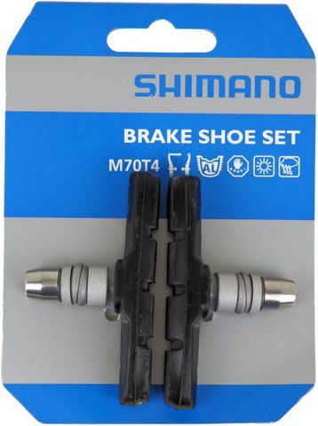 Shimano Shimano Bremsschuh M70T4 Cartridge BR-R353 für Alufelge - 1 Paar - schwarz